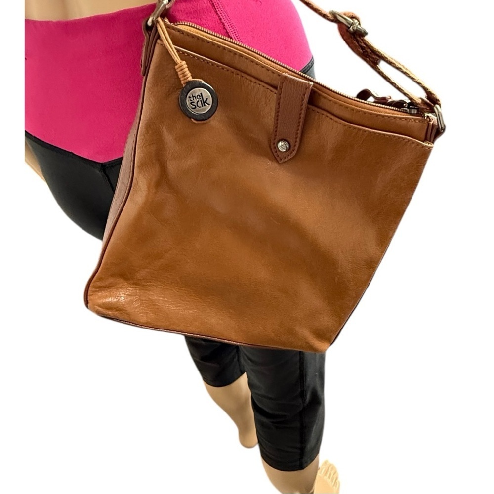 The Sak Brown And Multicolored Patchwork Crossbod… - image 6